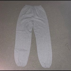 Grey sweat pants